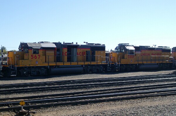 UP567 &lpar;GP38-2&rpar; - UP580 &lpar;GP38-2&rpar;