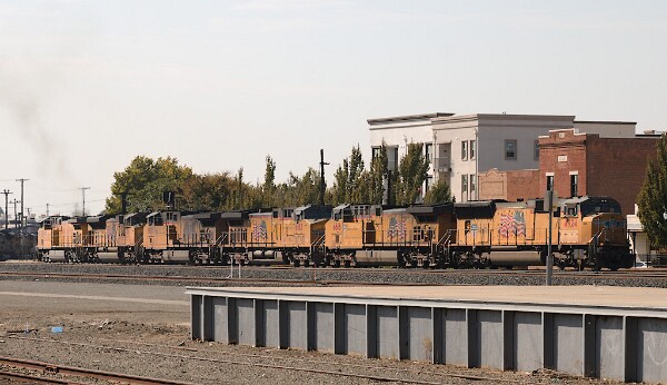 UP5754&nbsp;&lpar;C44ACM&rpar; - UP8811&nbsp;&lpar;SD70ACe&rpar; - UP6852&nbsp;&lpar;C44AC&rpar; - UP6183&nbsp;&lpar;C44ACM&rpar; - UP6616&nbsp;&lpar;C44ACM&rpar; - UP4924&nbsp;&lpar;SD70M&rpar;